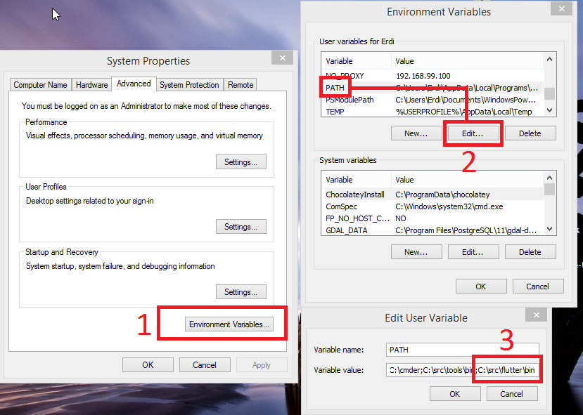 Ortam değişkenleri
